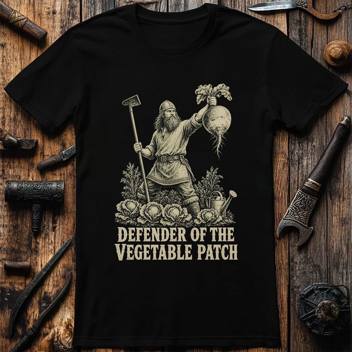 Defender Of The Vegetable Patch Viking T-Shirt EU