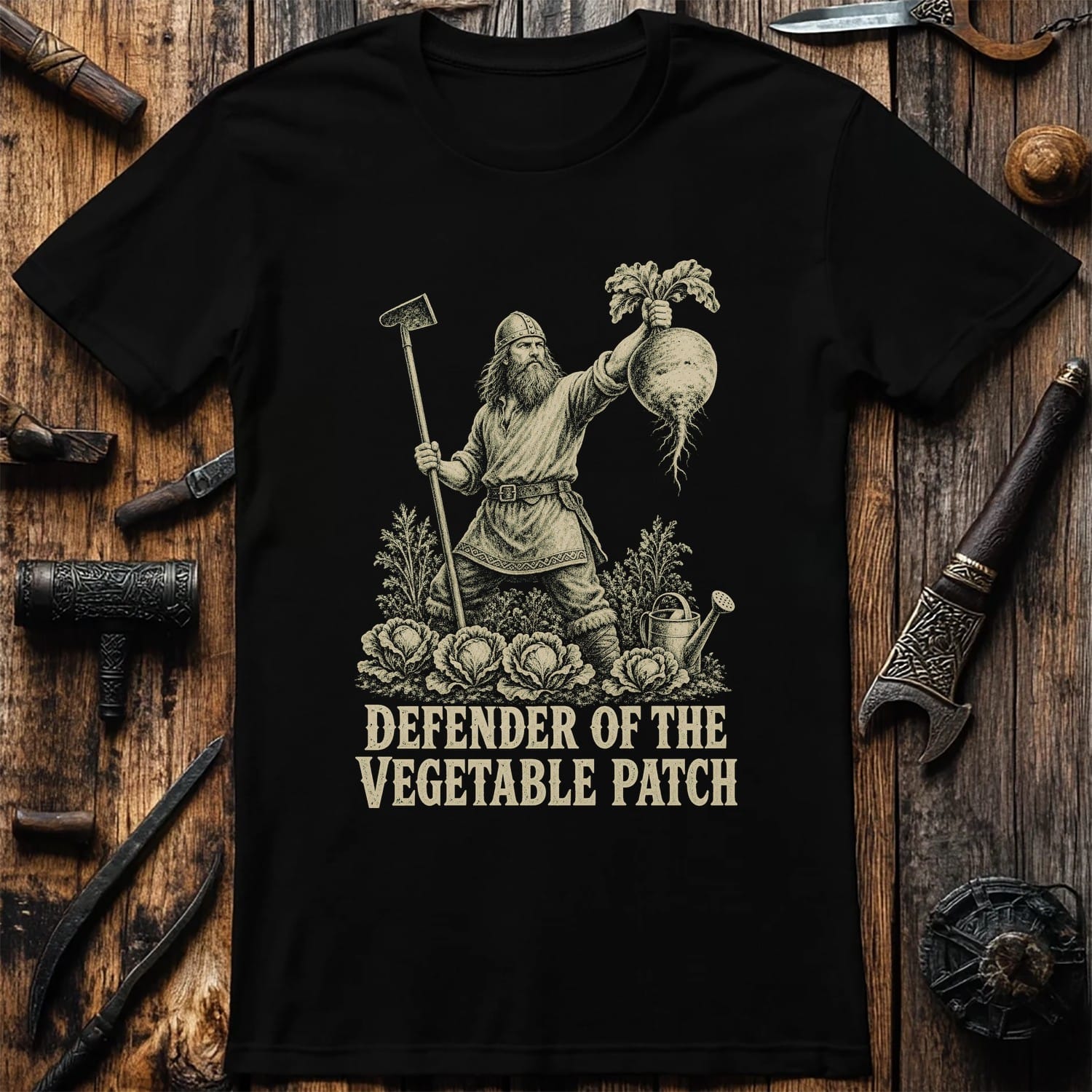 Defender Of The Vegetable Patch Viking T-Shirt EU