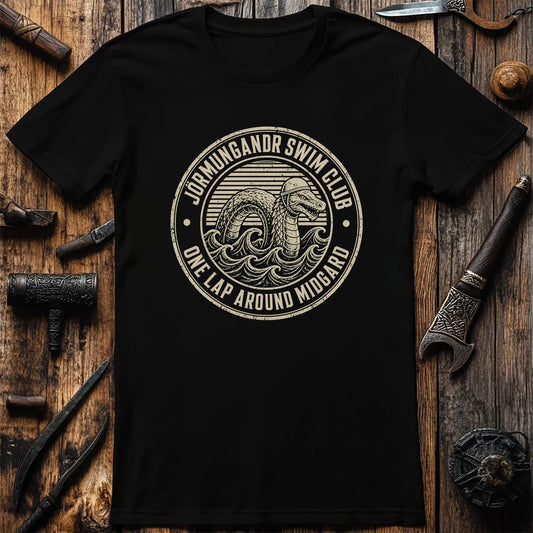 Jörmungandr Swim Club Viking T-Shirt US