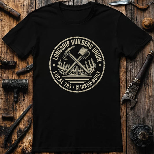 Longship Builders Union Viking T-Shirt US