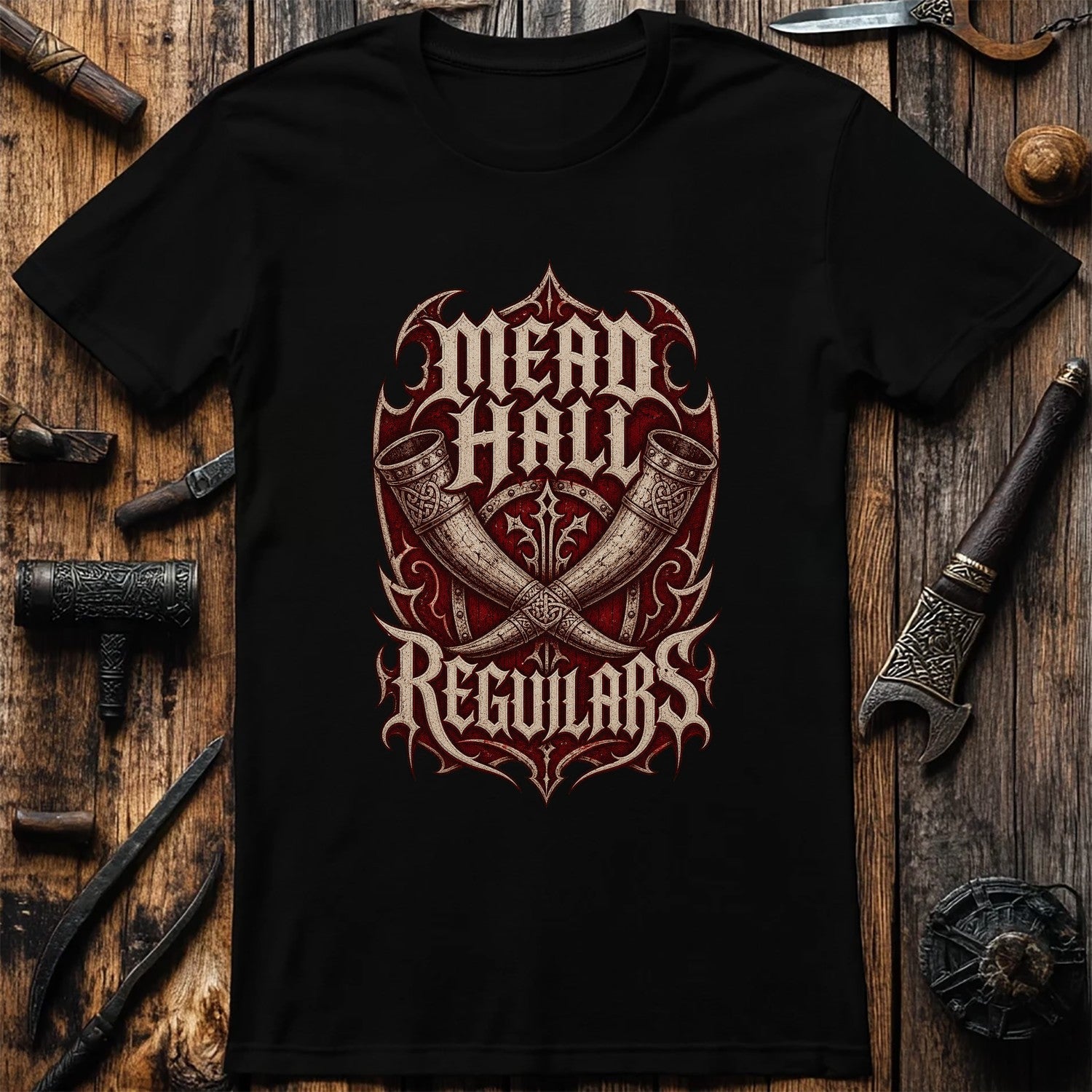 Mead Hall Regulars Viking T-Shirt US