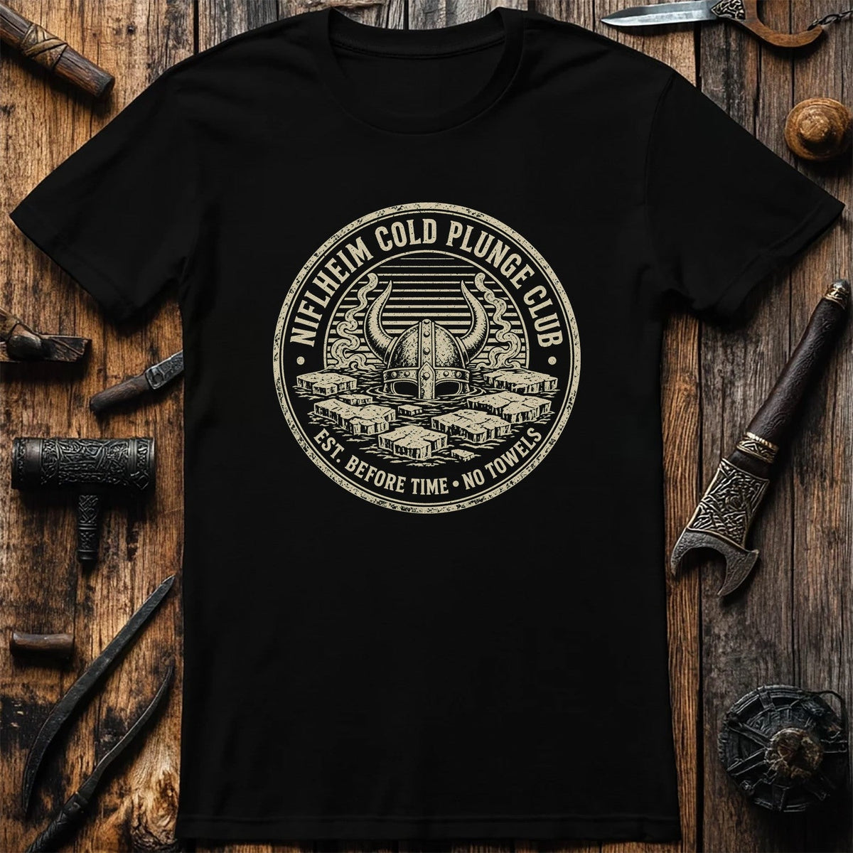 Niflheim Cold Plunge Club Viking T-Shirt US