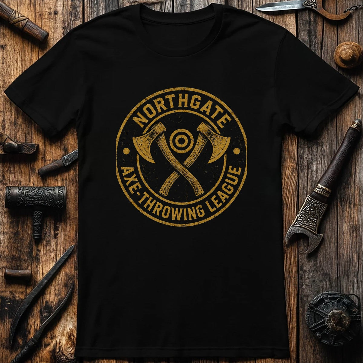 Northgate Axe-Throwing League Viking T-Shirt US
