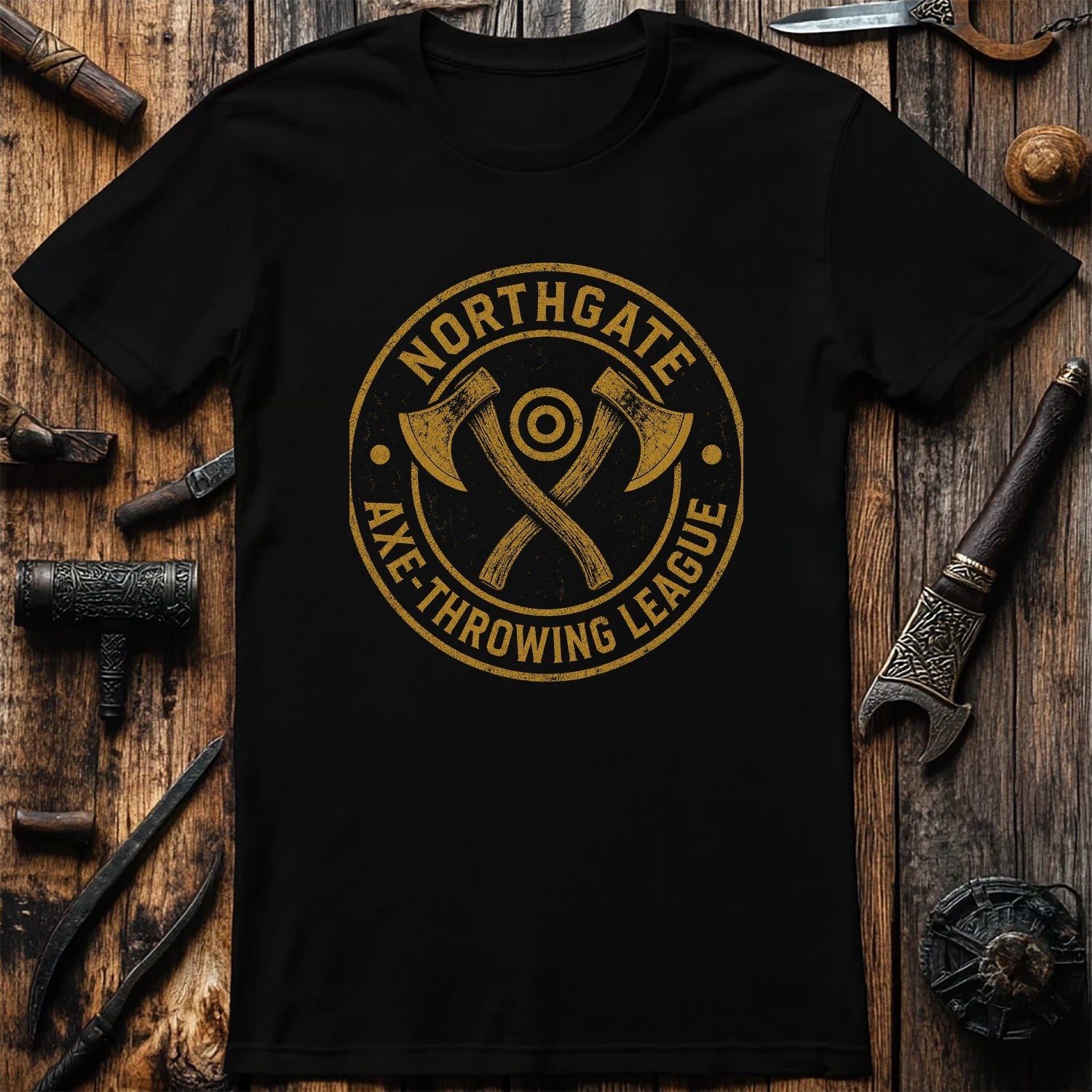 Northgate Axe-Throwing League Viking T-Shirt US