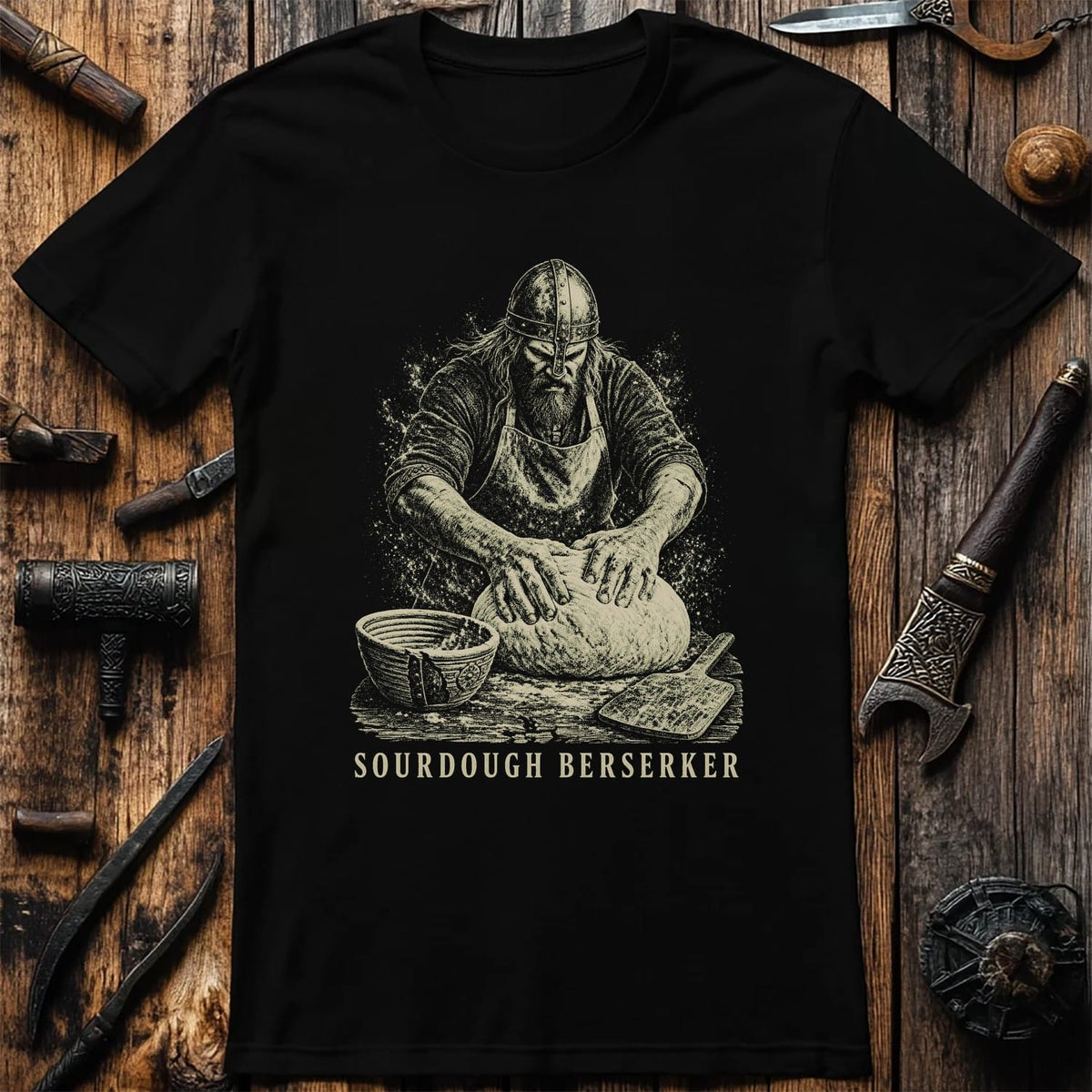 Sourdough Berserker Viking T-Shirt EU