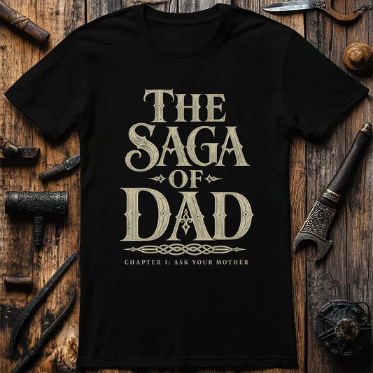 The Saga Of Dad Viking T-Shirt US