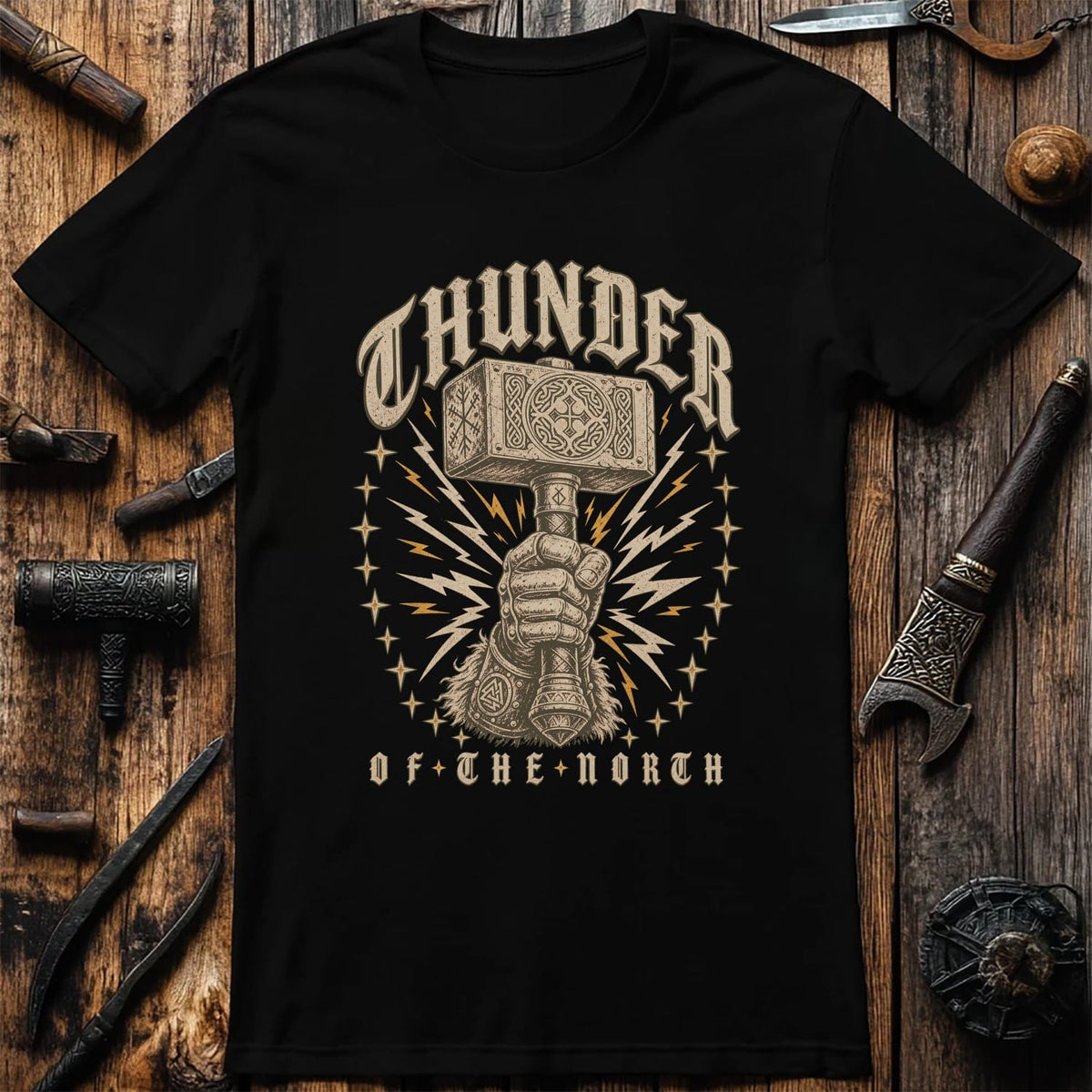 Thunder Of The North Viking T-Shirt US