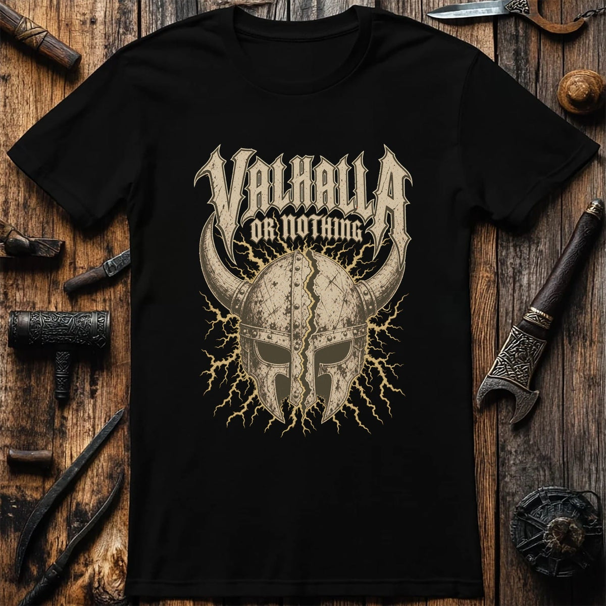 Valhalla Or Nothing Viking T-Shirt US