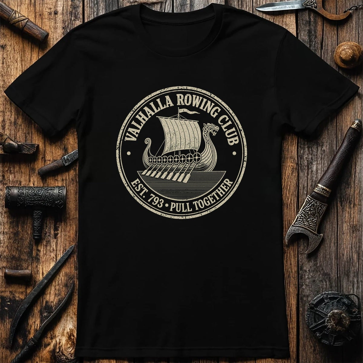 Valhalla Rowing Club Viking T-Shirt EU
