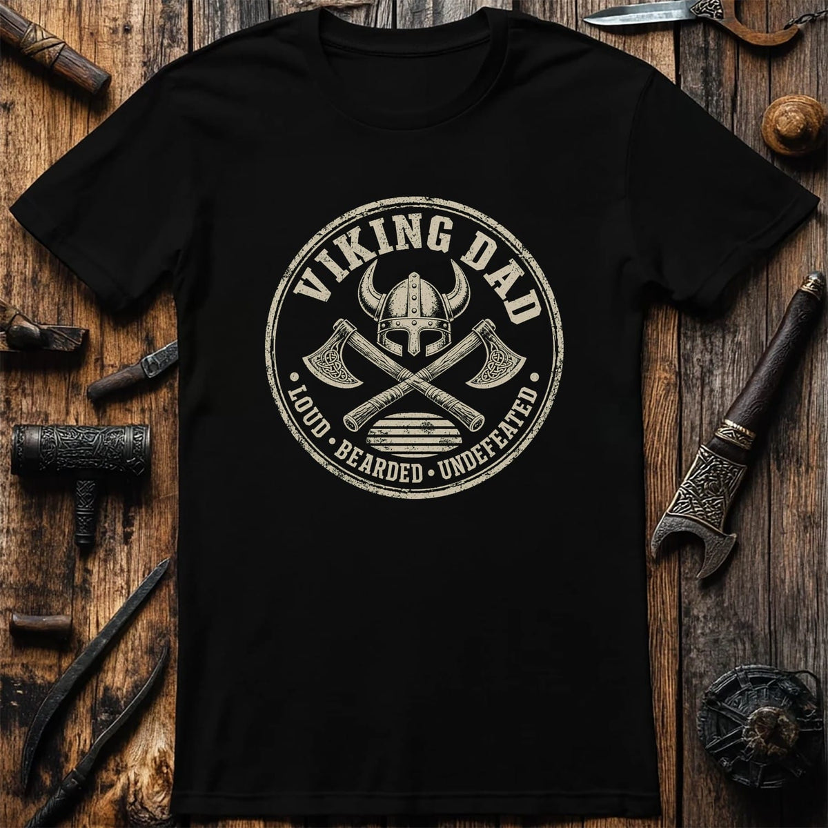 Viking Dad Viking T-Shirt US