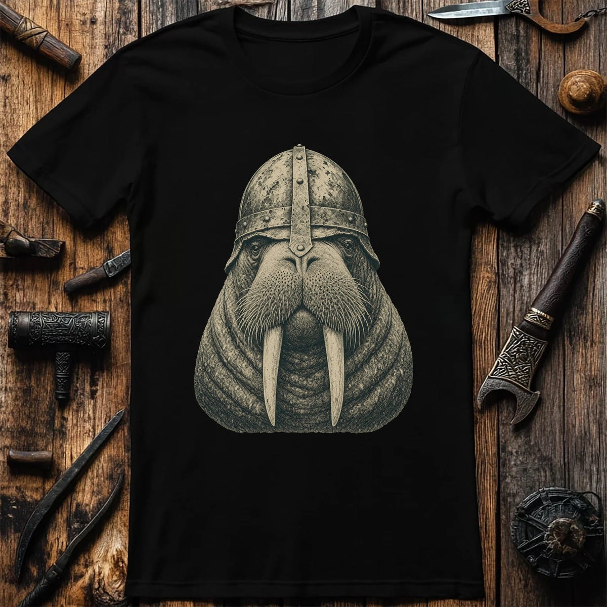 Walrus Sea Raider Viking T-Shirt US