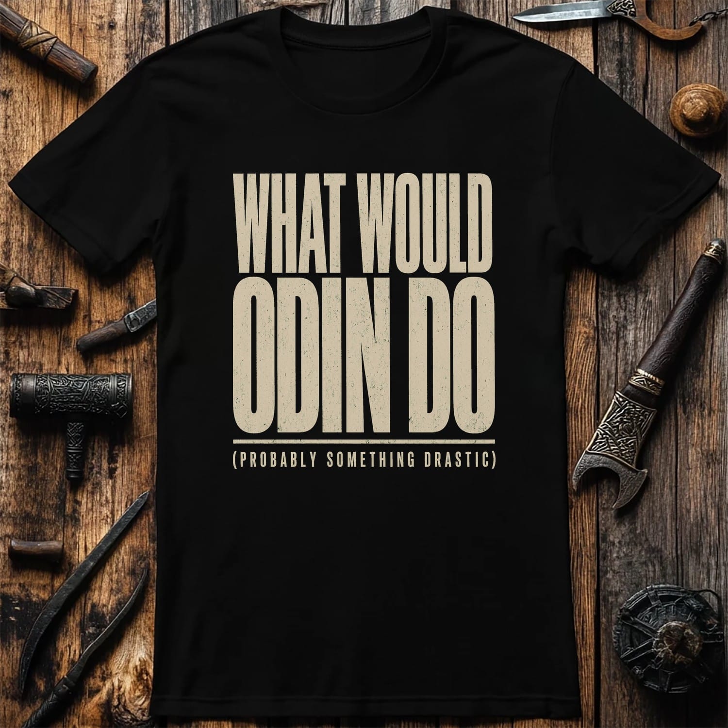 What Would Odin Do Viking T-Shirt EU