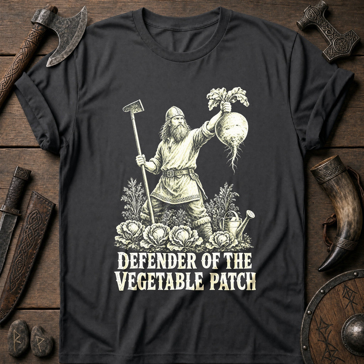 Defender Of The Vegetable Patch Viking T-Shirt US