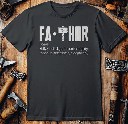 Fa Thor Text T-Shirt US