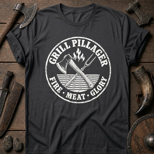 Grill Pillager Viking T-Shirt US