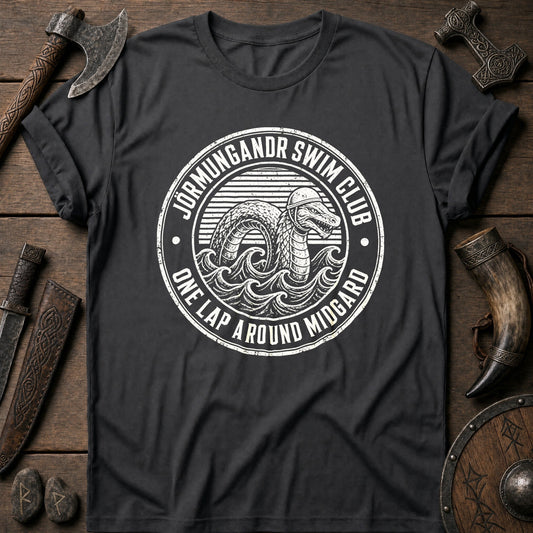 Jörmungandr Swim Club Viking T-Shirt US