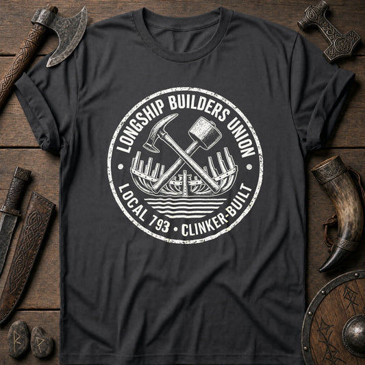 Longship Builders Union Viking T-Shirt US