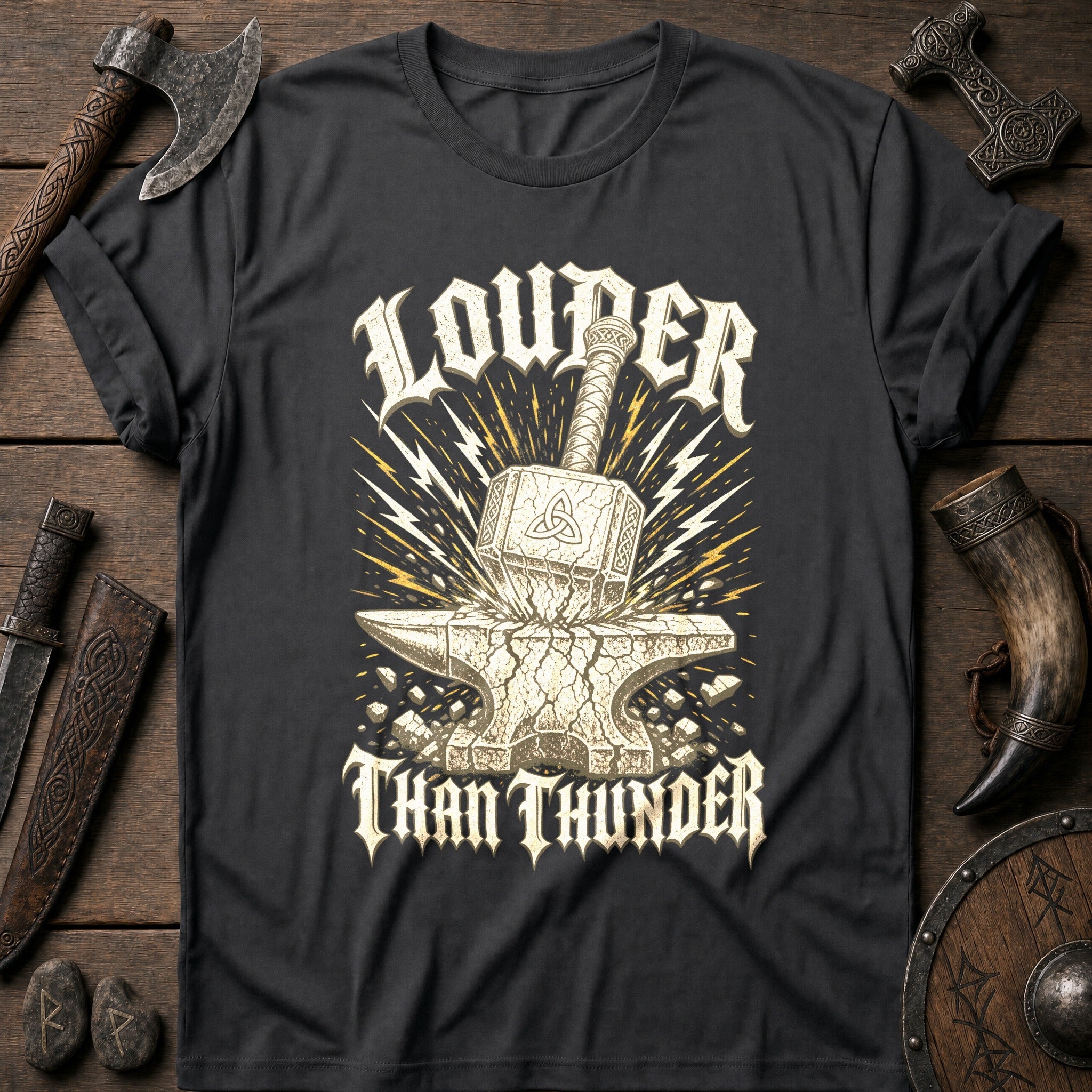Louder Than Thunder Viking T-Shirt US