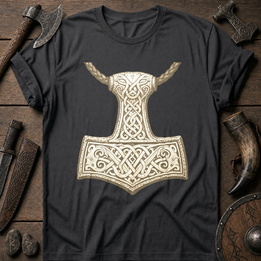 Mjolnir Macro Pendant Viking T-Shirt US