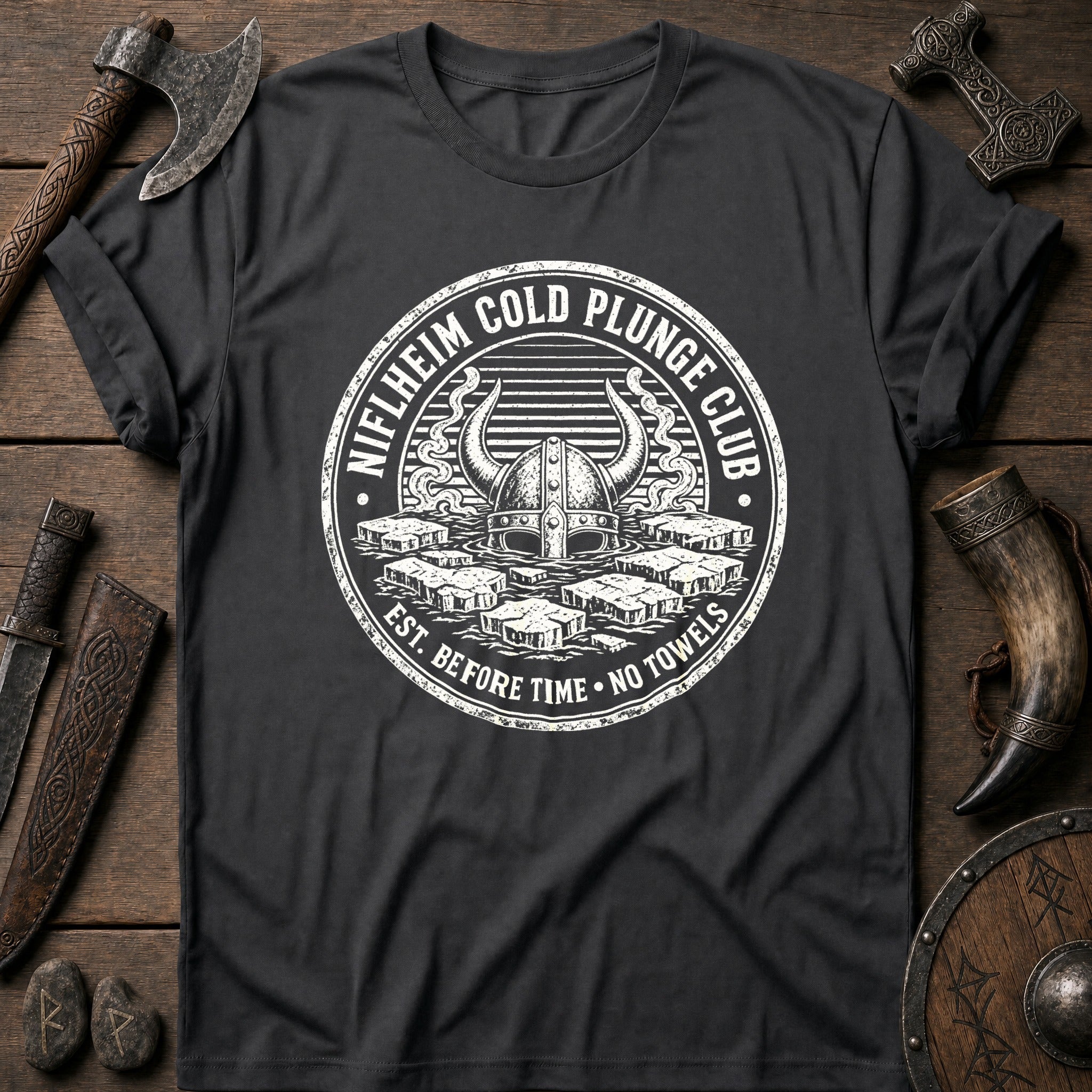 Niflheim Cold Plunge Club Viking T-Shirt US