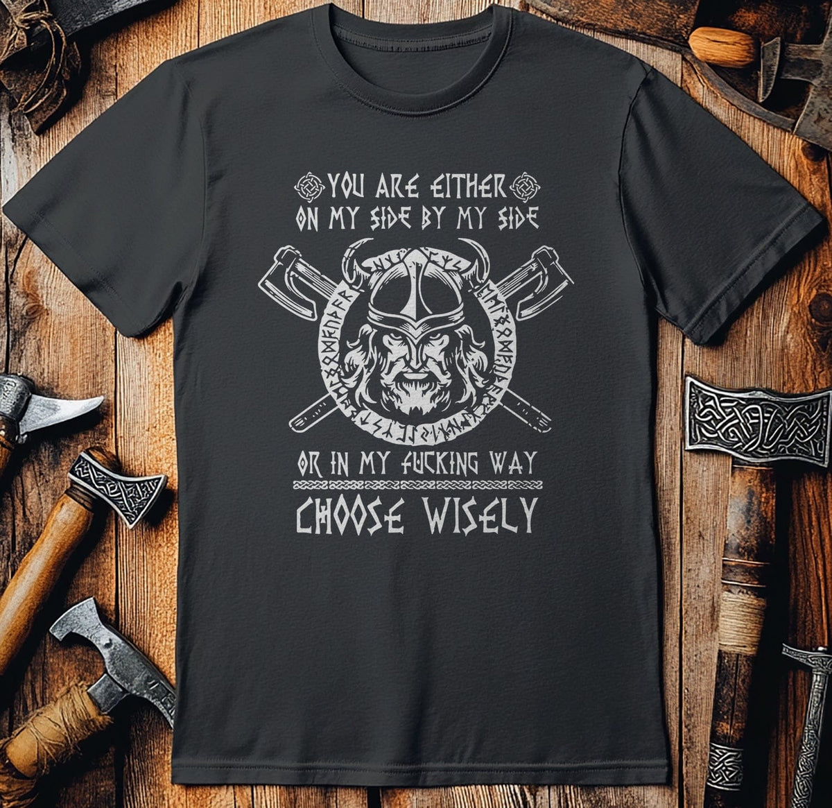 On My Side or In T-Shirt US