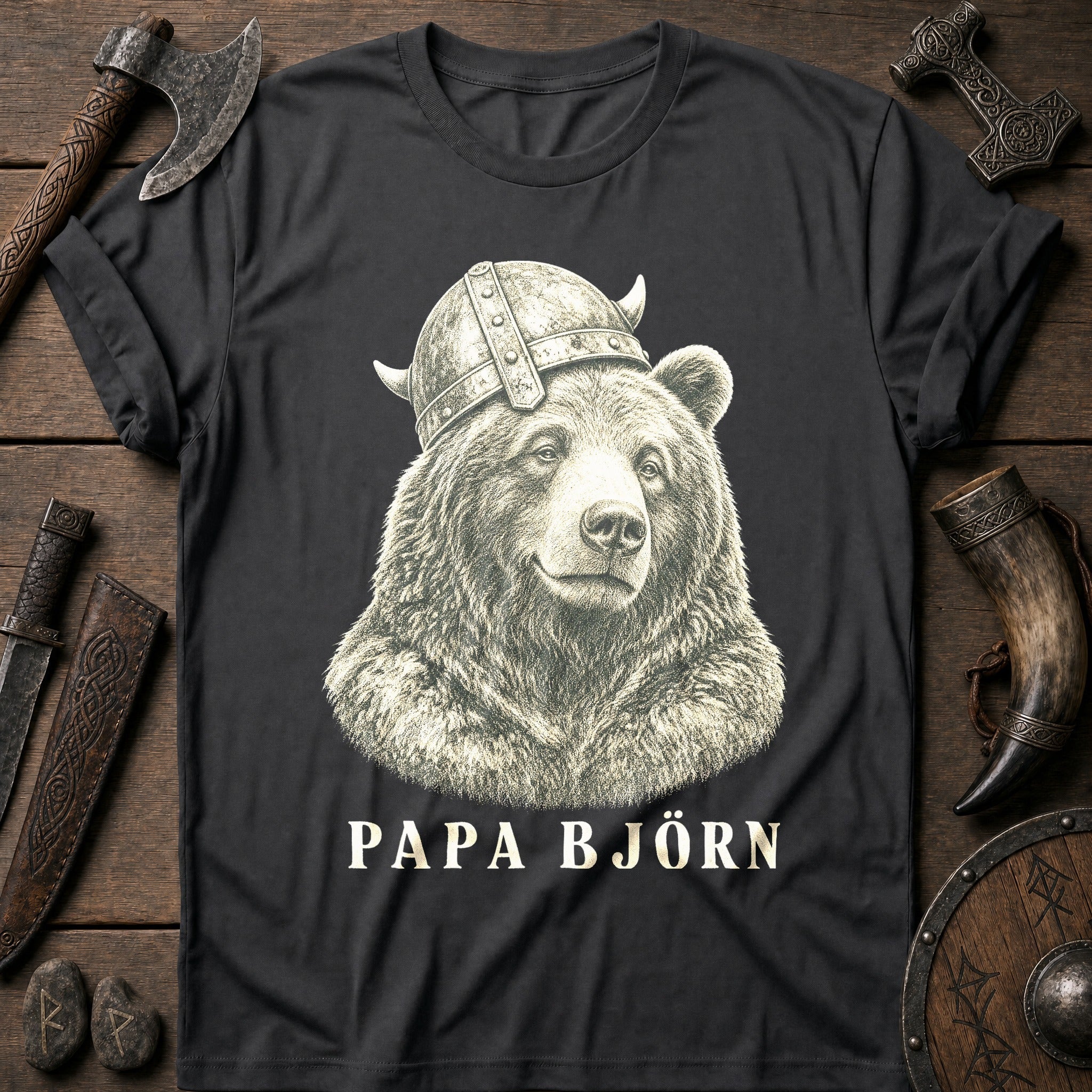 Papa Björn Viking T-Shirt US
