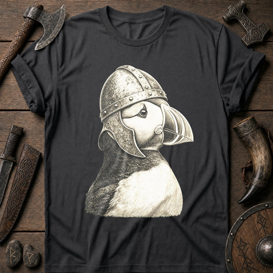 Puffin Raider Helm Viking T-Shirt US