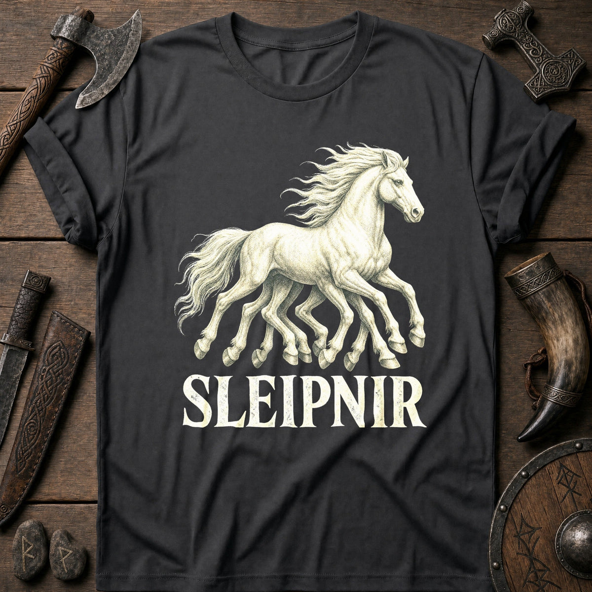 Sleipnir Viking T-Shirt US