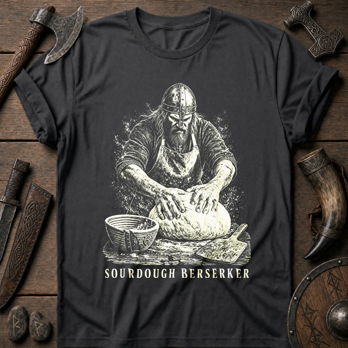 Sourdough Berserker Viking T-Shirt US