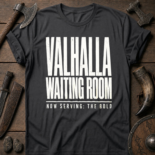 Valhalla Waiting Room Viking T-Shirt US