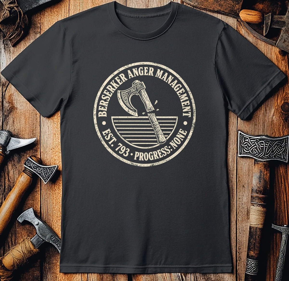 Berserker Anger Management Viking T-Shirt EU