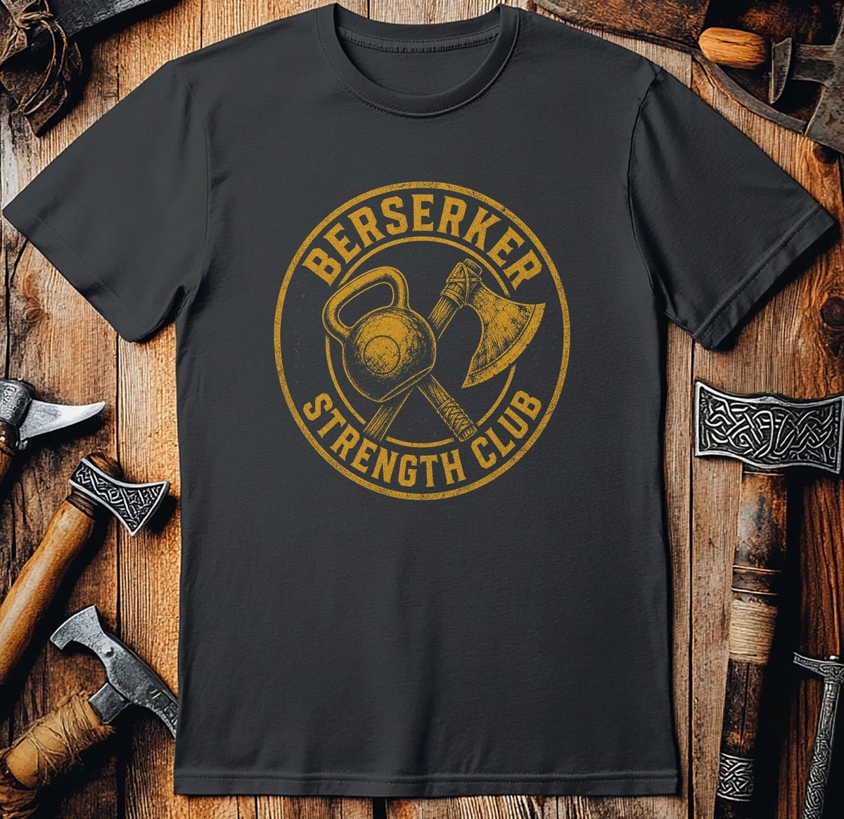 Berserker Strength Club Viking T-Shirt EU