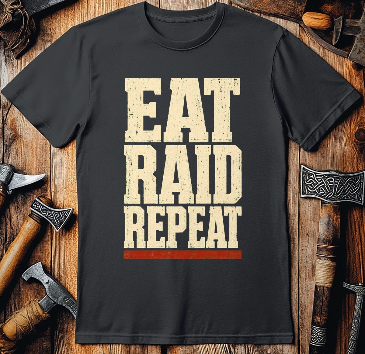 Eat Raid Repeat Viking T-Shirt EU