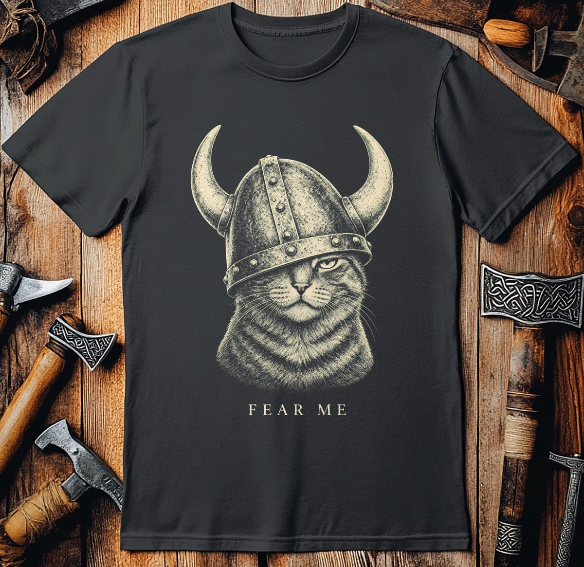 Fear Me Viking T-Shirt EU