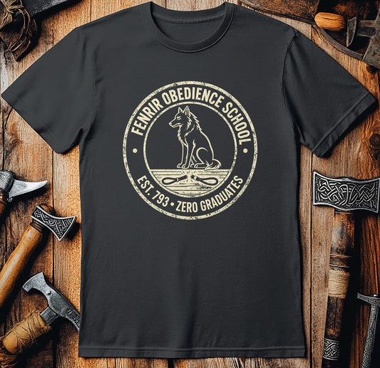 Fenrir Obedience School Viking T-Shirt EU