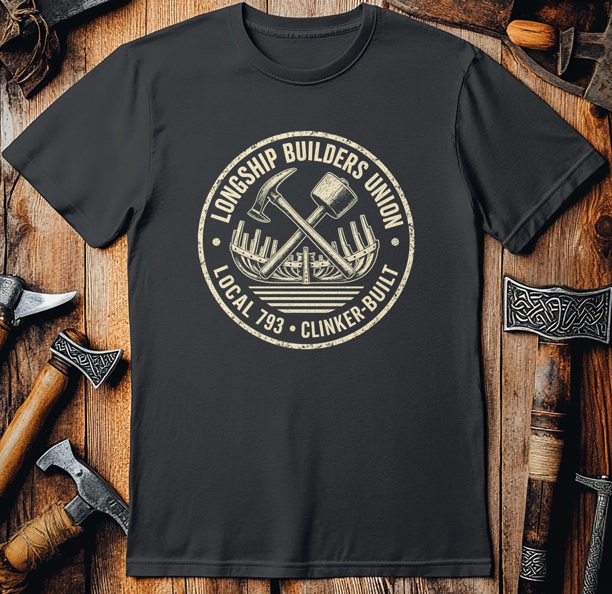 Longship Builders Union Viking T-Shirt EU