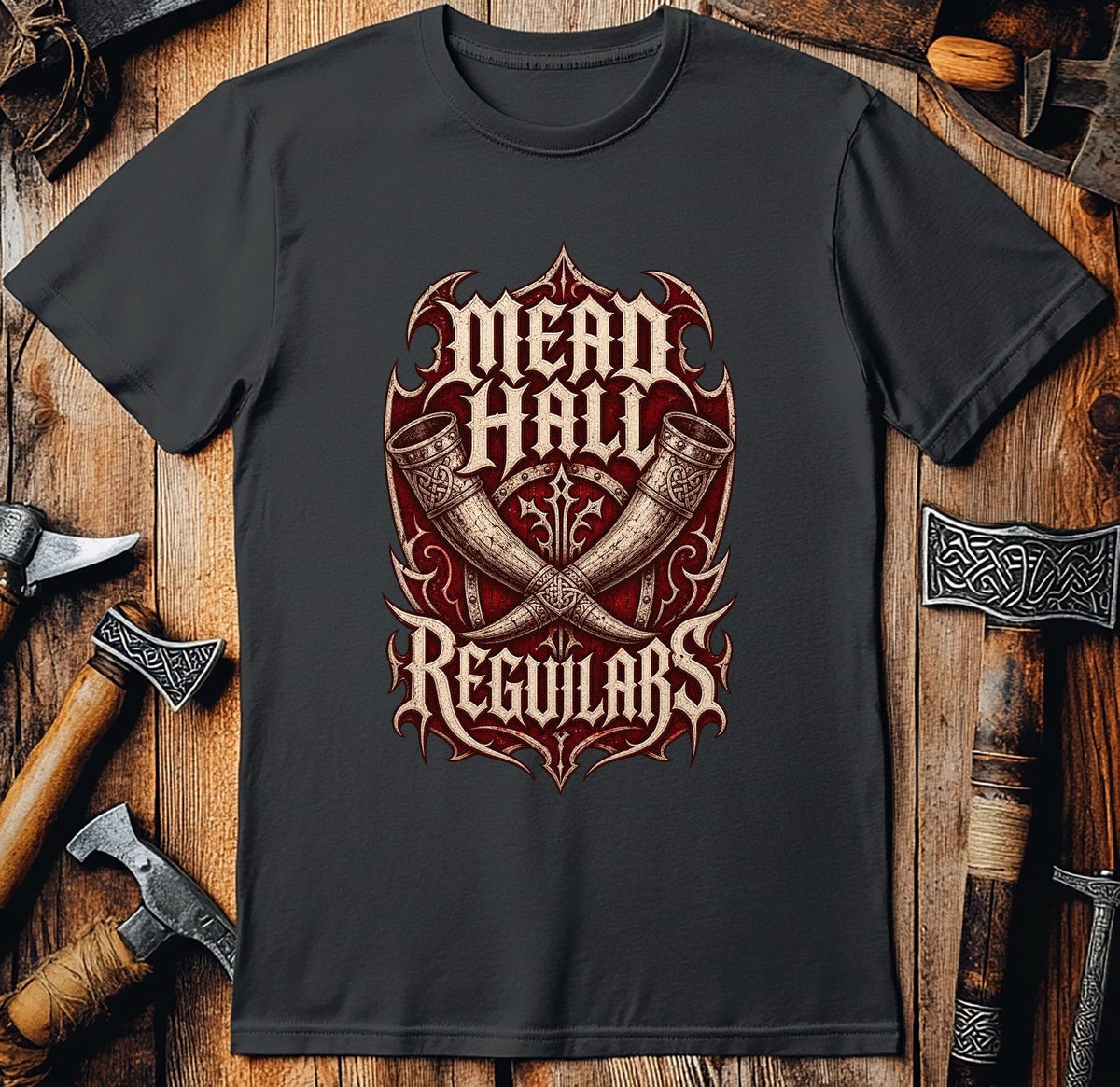 Mead Hall Regulars Viking T-Shirt US