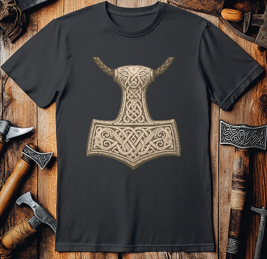 Mjolnir Macro Pendant Viking T-Shirt US