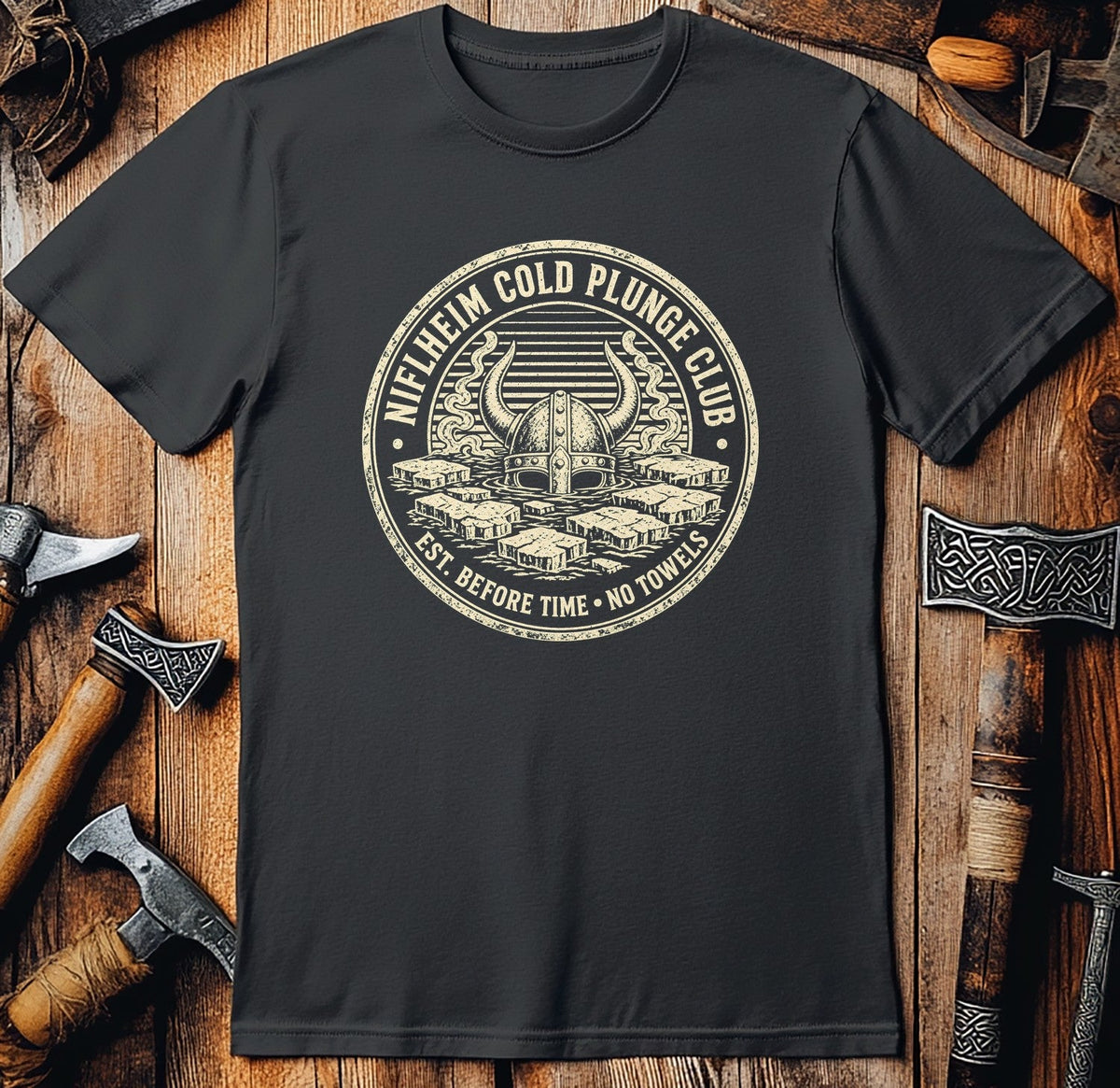 Niflheim Cold Plunge Club Viking T-Shirt US
