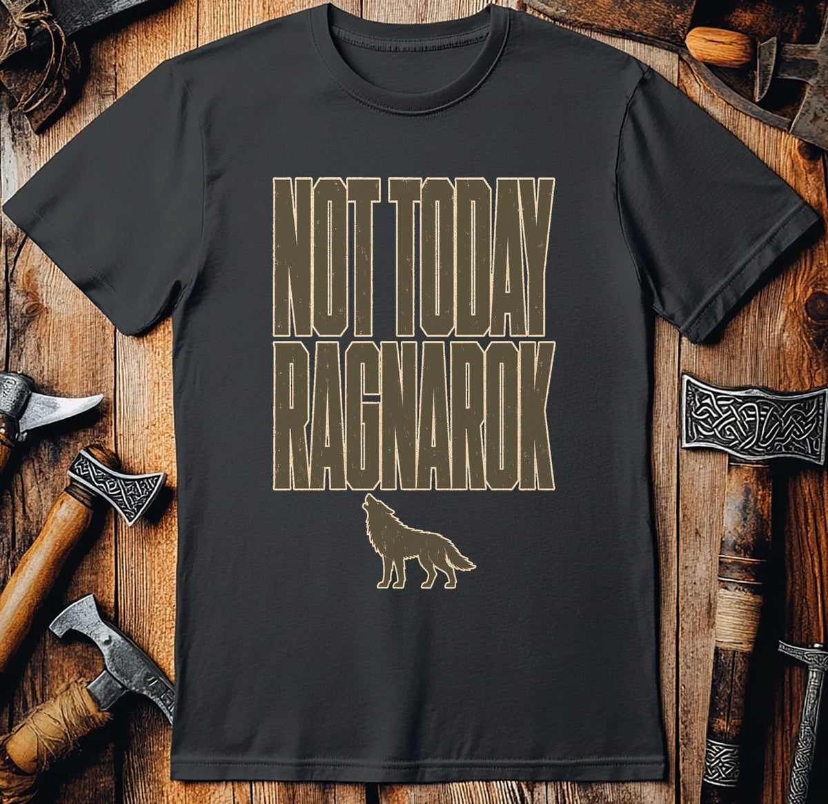 Not Today Ragnarok Viking T-Shirt EU