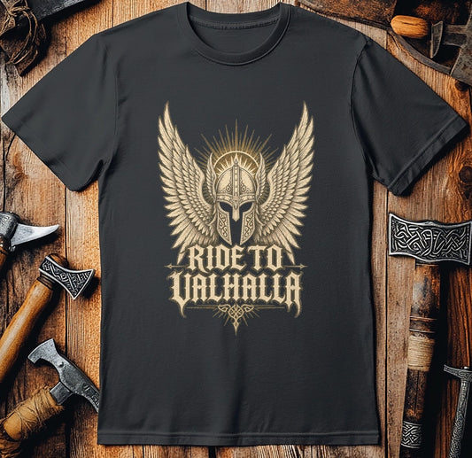 Ride To Valhalla Viking T-Shirt US