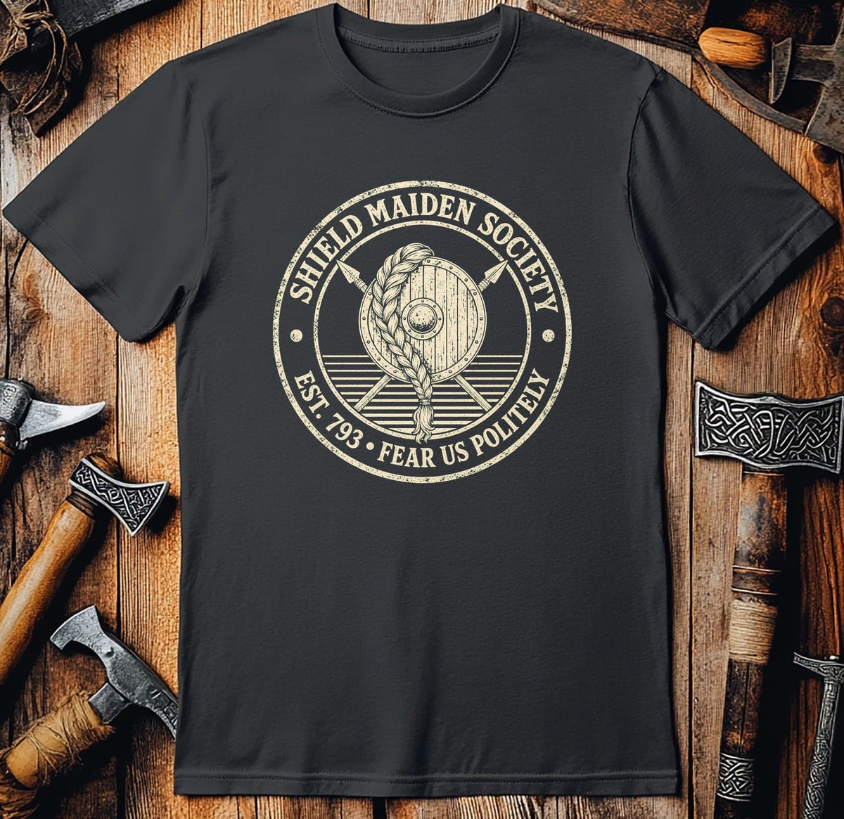 Shield Maiden Society Viking T-Shirt EU