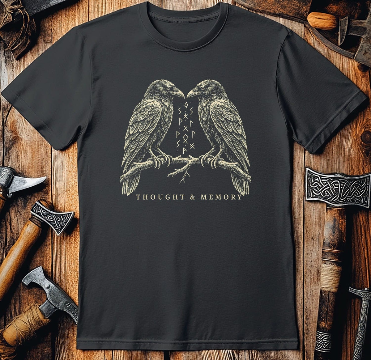 Thought & Memory Viking T-Shirt EU