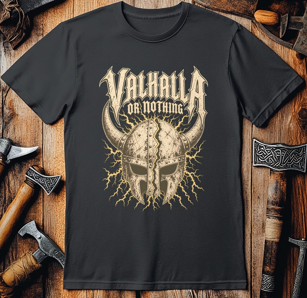 Valhalla Or Nothing Viking T-Shirt US