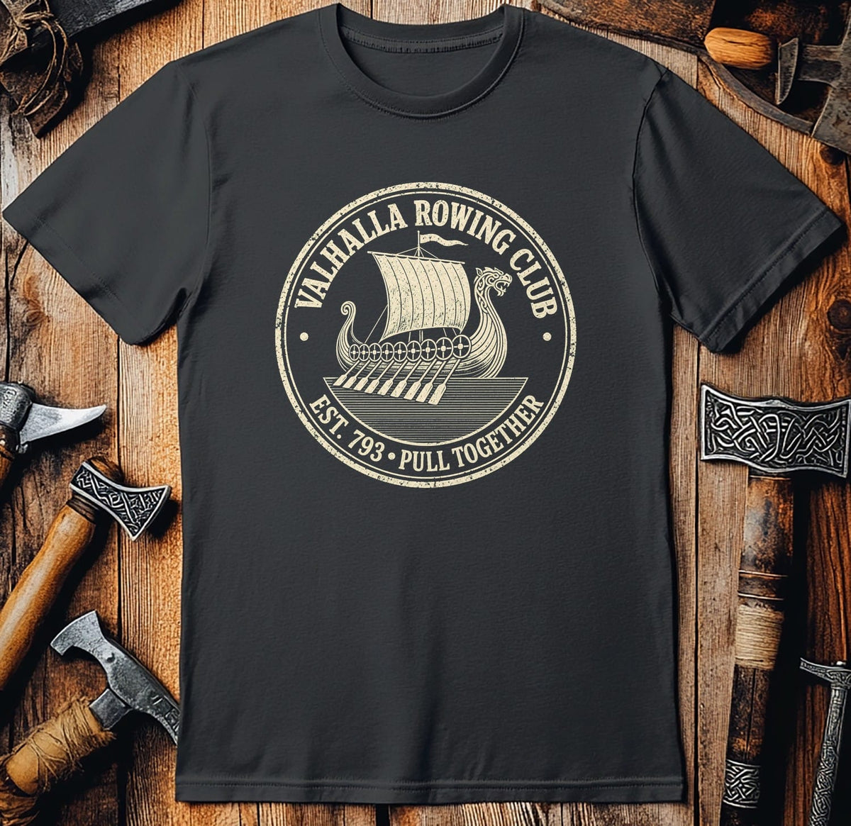 Valhalla Rowing Club Viking T-Shirt EU