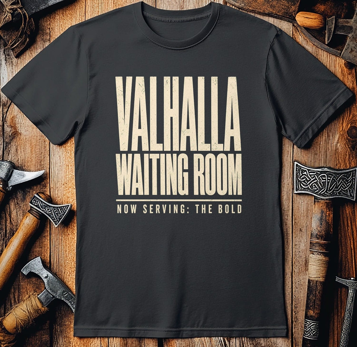Valhalla Waiting Room Viking T-Shirt US