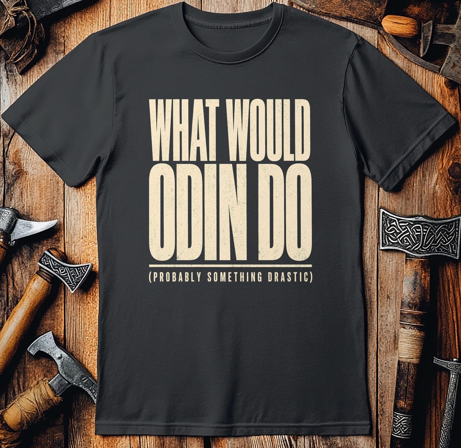 What Would Odin Do Viking T-Shirt EU