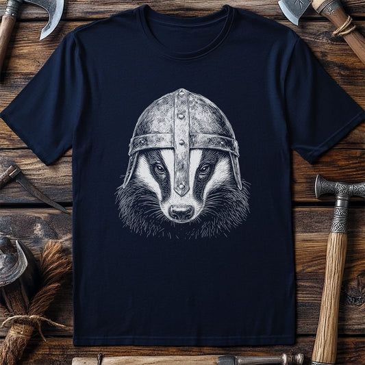 BADGER-VIKING-HEAD-044 T-Shirt US