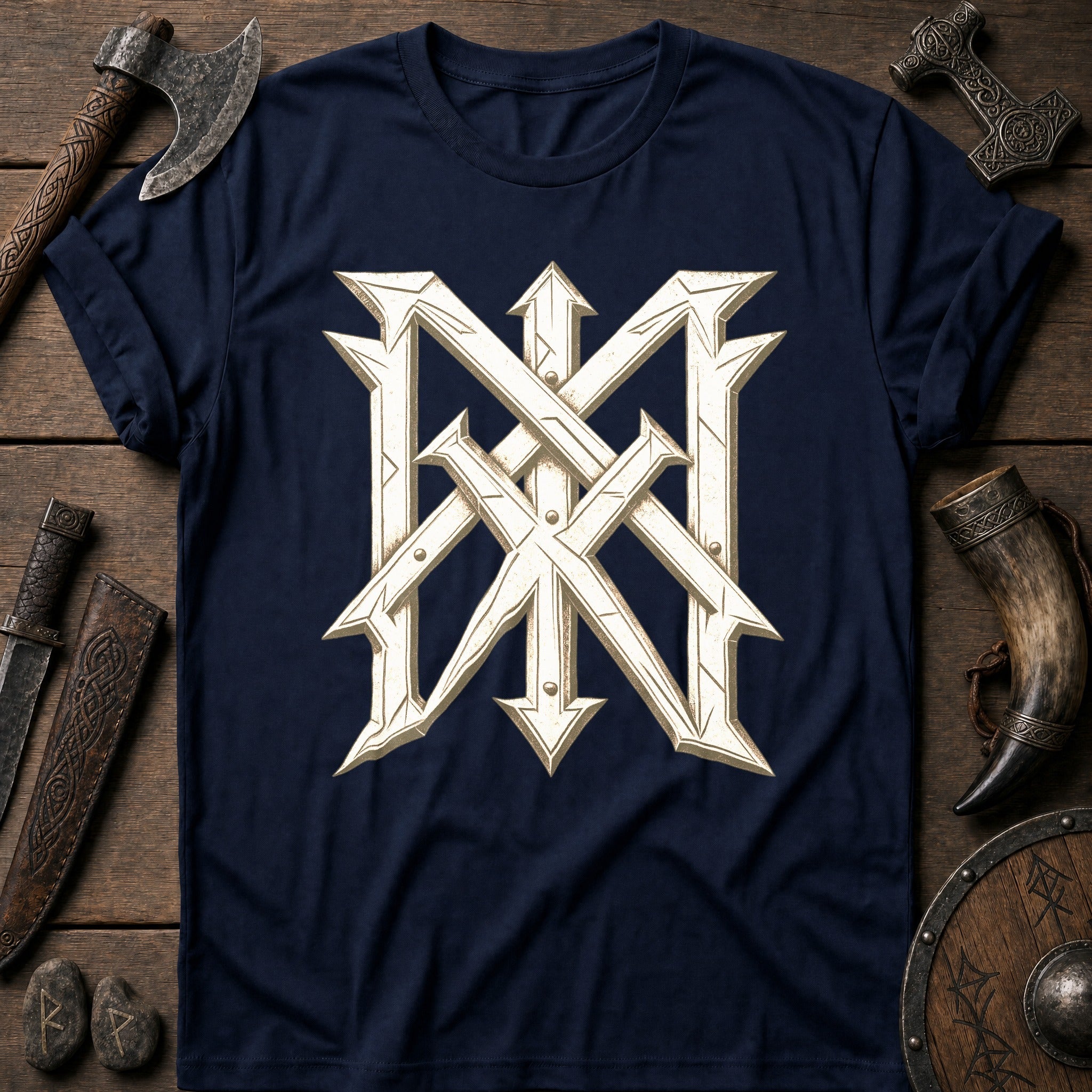 Bind Rune Monogram Viking T-Shirt US