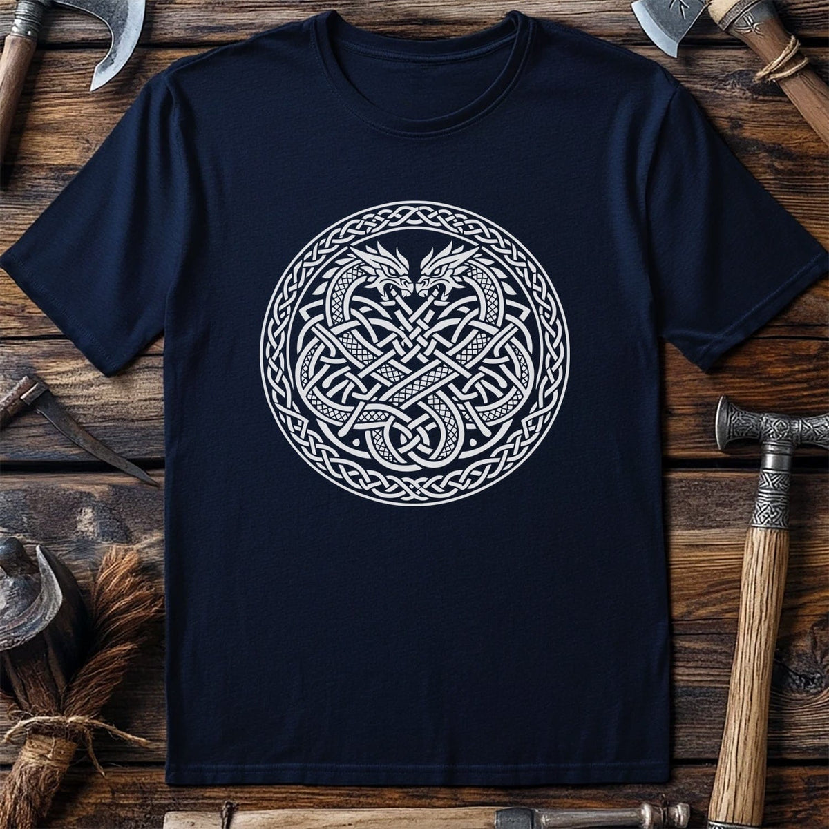 CELTIC DRAGON KNOTWORK 028 T Shirt US